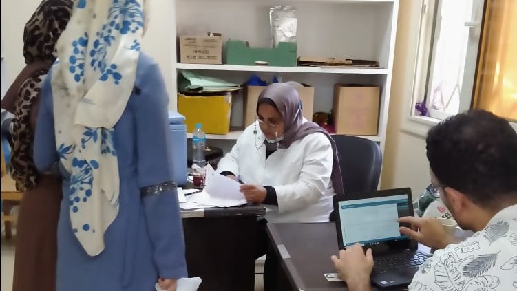 قافلة طبية بمركز تموين غرب 