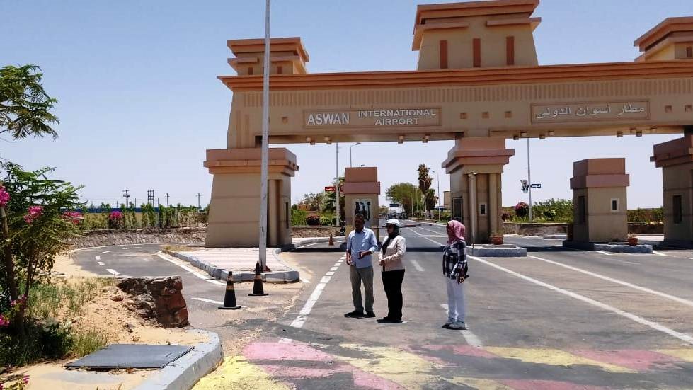 جانب من جولة السكرتير المساعد بالمتنزهات والحدائق