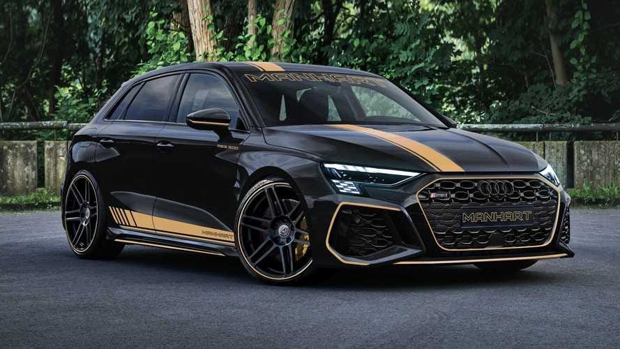 أودي RS3 تحصل على تعديلات خارقة من مانهارات بقوة 500 حصان