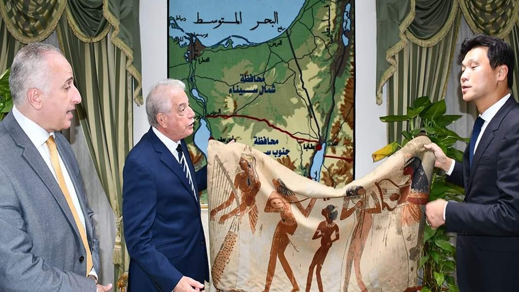 فودة مع السفير الكوري 