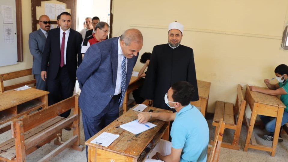 د. المحرصاوي خلال الجولة 