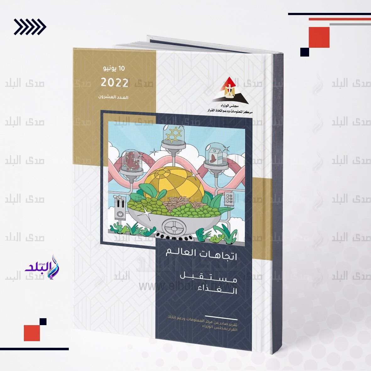 "مركز المعلومات" يرصد مستقبل الغذاء في ظل الجائحة والأزمات ا