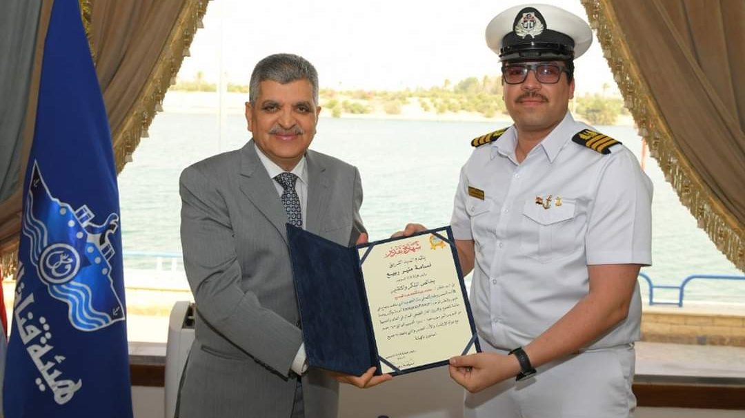 اثناء التكريم 