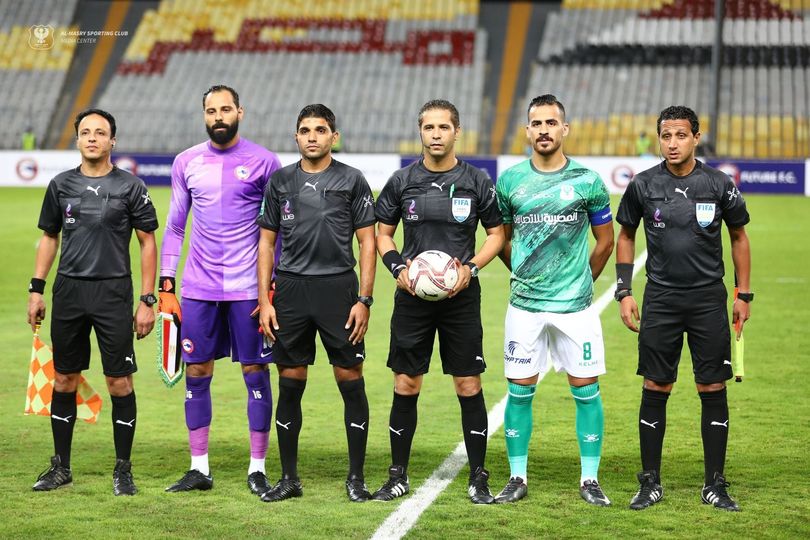 محمود عاشور حكمًا لمباراة المصري والجونة