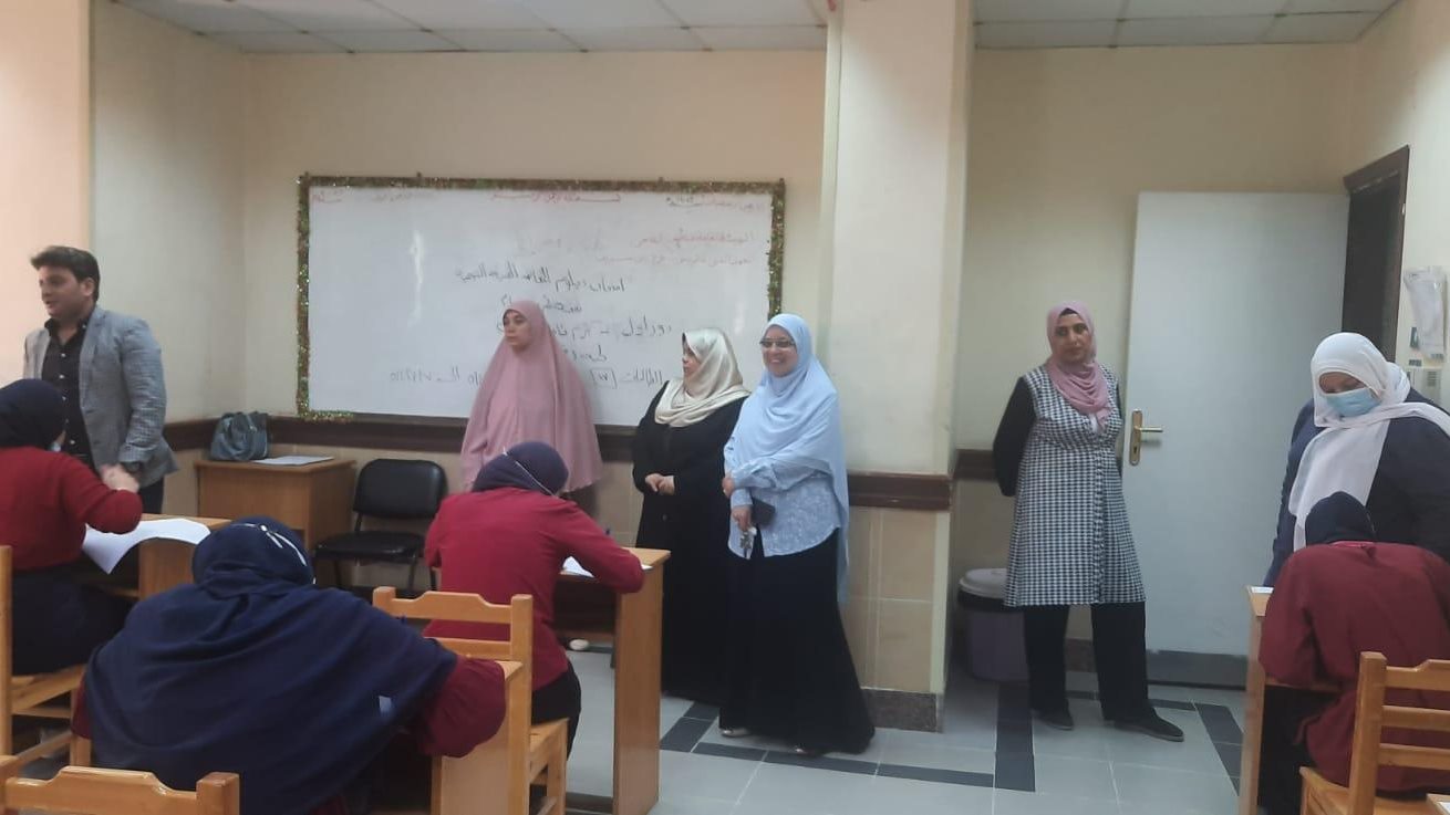 امتحانات التامين ببني سويف 