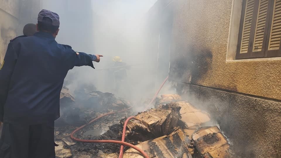 السيطرة على الحريق