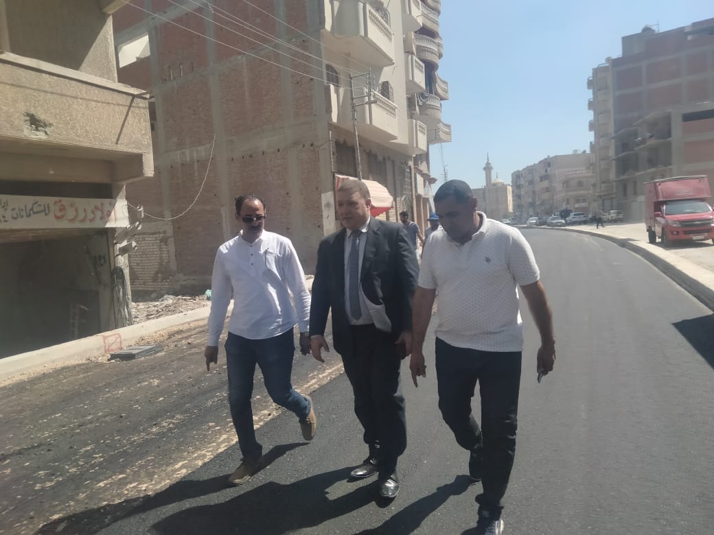 متابعة أعمال الطرق متابعة أعمال الطرق