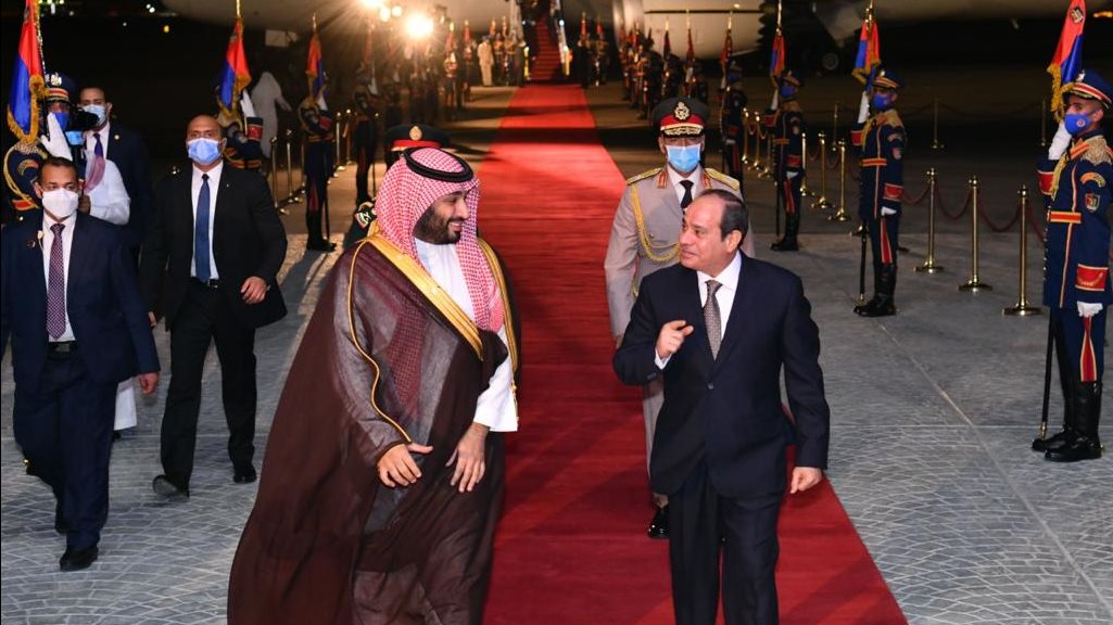 الرئيس السيسي - ولي العهد السعودي الأمير محمد بن سلمان 