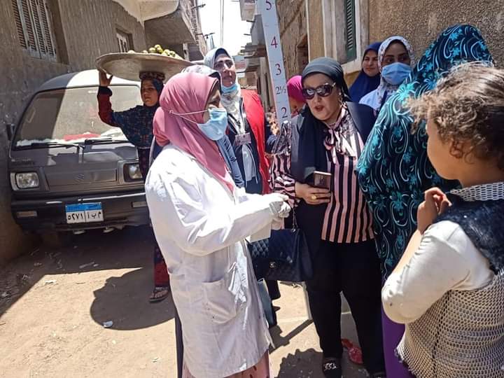 حملة التجريع ضد البلهارسيا في المنوفية