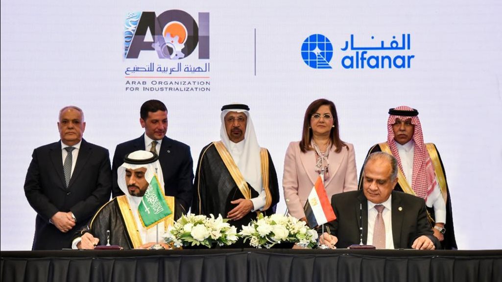 لقطات من توقيع الاتفاق المصري السعودي