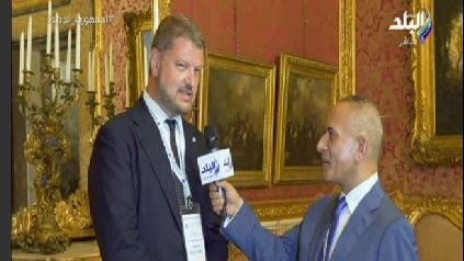 رئيس برلمان البحر المتوسط و أحمد موسى
