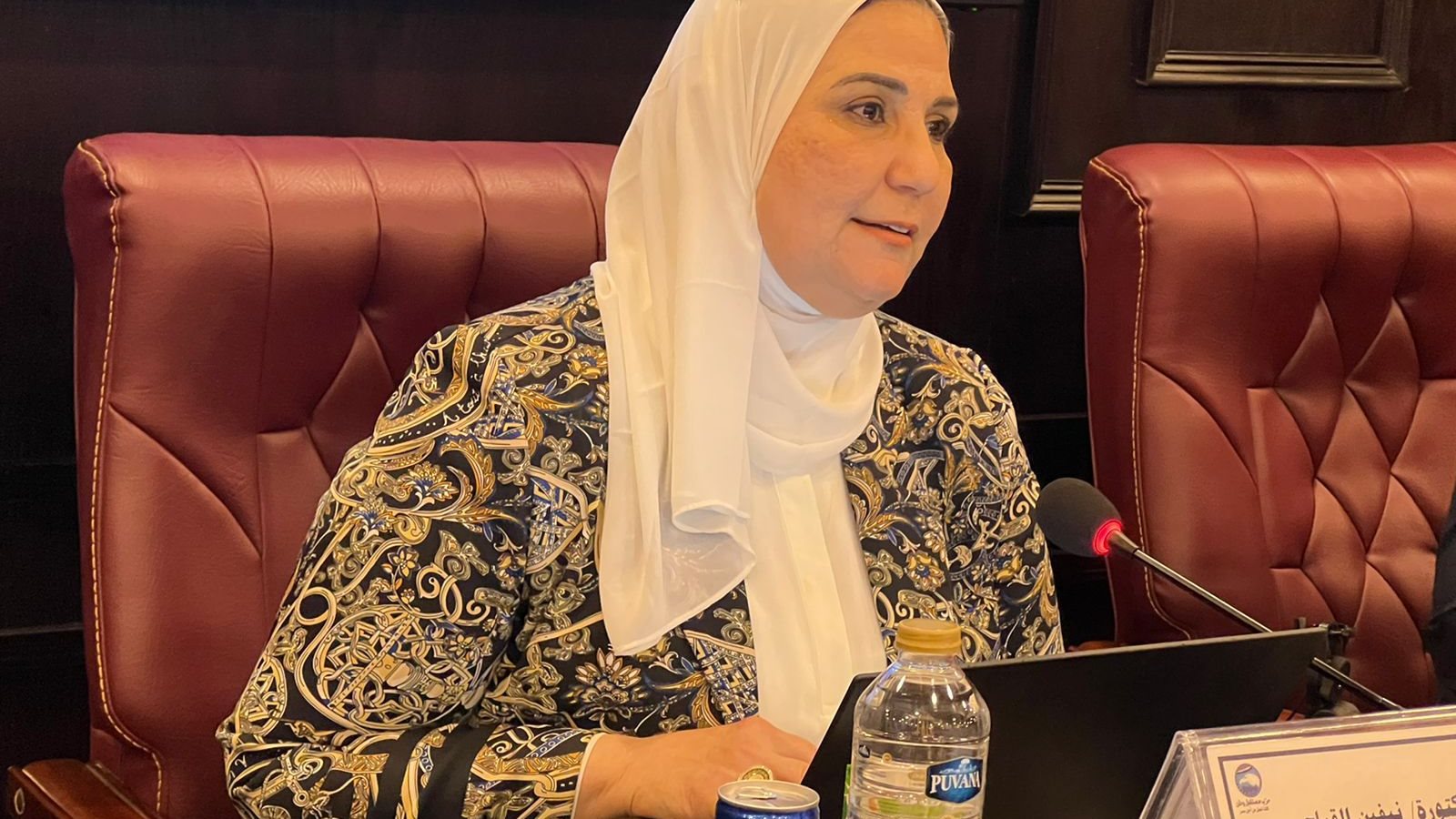 وزيرة التضامن 