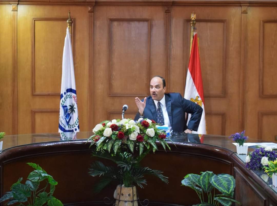 الدكتور حسن الدمرداش رئيس جامعة العريش 