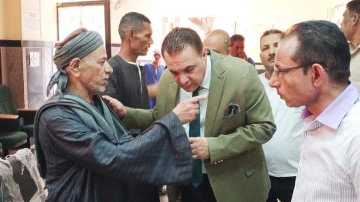 رئيس مركز ملوى بالمركز التكنولوجي 