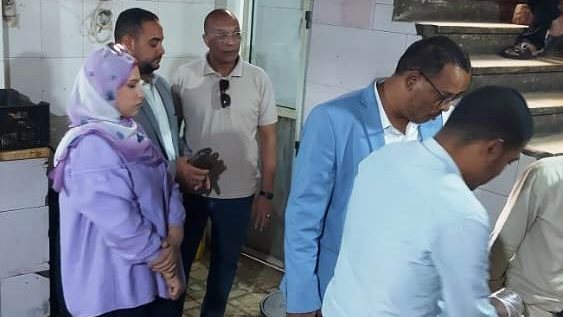 جانب من جهود جهاز حماية المستهلك بأسوان