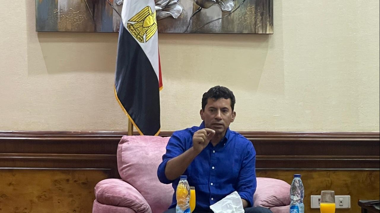 وزير الشباب والرياضة الدكتور أشرف صبحي