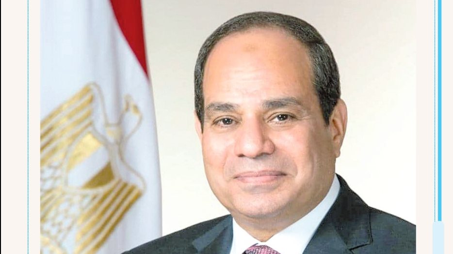 الرئيس عبدالفتاح السيسي رئيس جمهورية مصر العربية