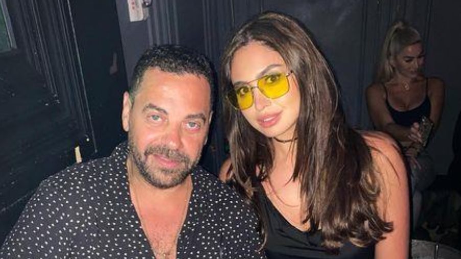 نيكول سعفان وطارق العريان  نيكول سعفان وطارق العريان