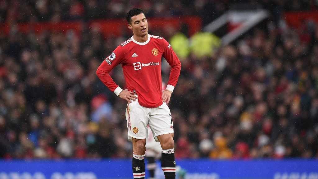 كريستيانو رونالدو نجم فريق مانشستر يونايتد