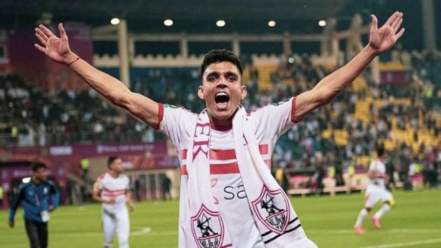 أشرف بن شرقي نجم فريق الزمالك