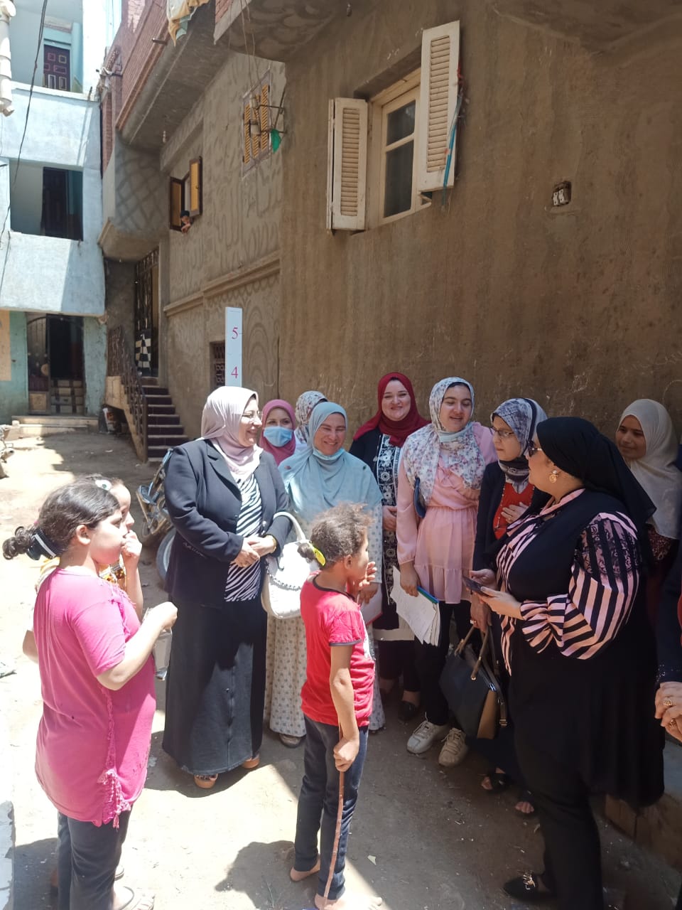 حملة تجريع بعقار البلهارسيا في المنوفية 