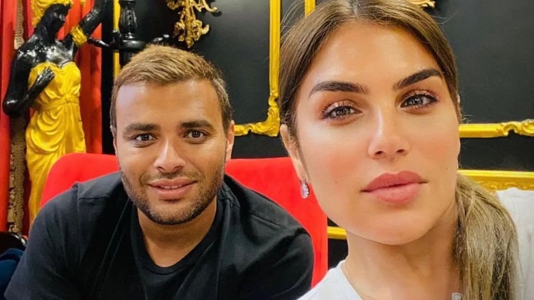 رامى صبري وزوجته