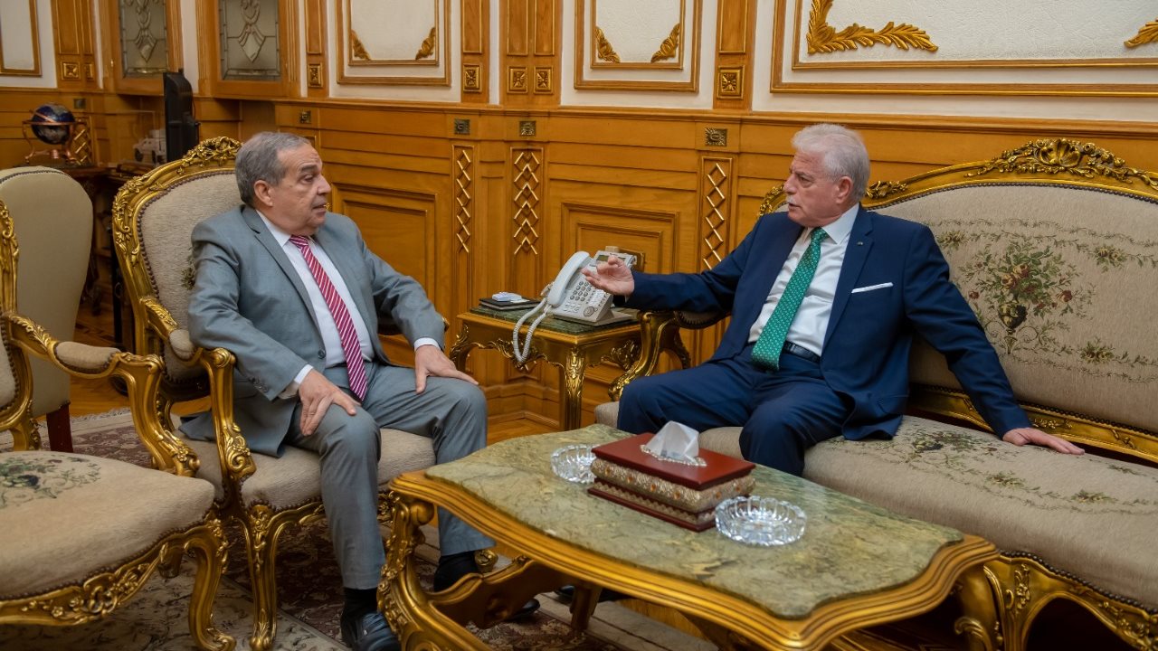 وزير الإنتاج الحربي مع محافظ جنوب سيناء 