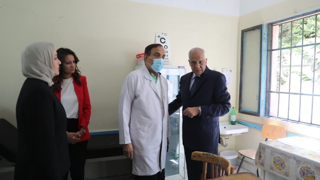 محافظ الجيزة يتابع الإمتحانات 