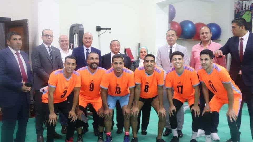 لجنة الشباب والرياضة خلال زيارتهم التفقدية  لجنة الشباب والرياضة خلال زيارتهم التفقدية