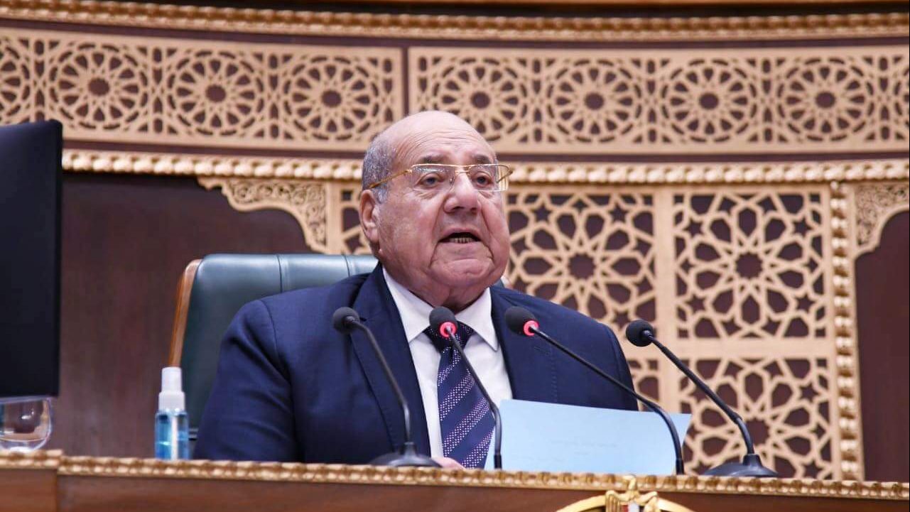  المستشار عبد الوهاب عبد الرازق رئيس مجلس الشيوخ 