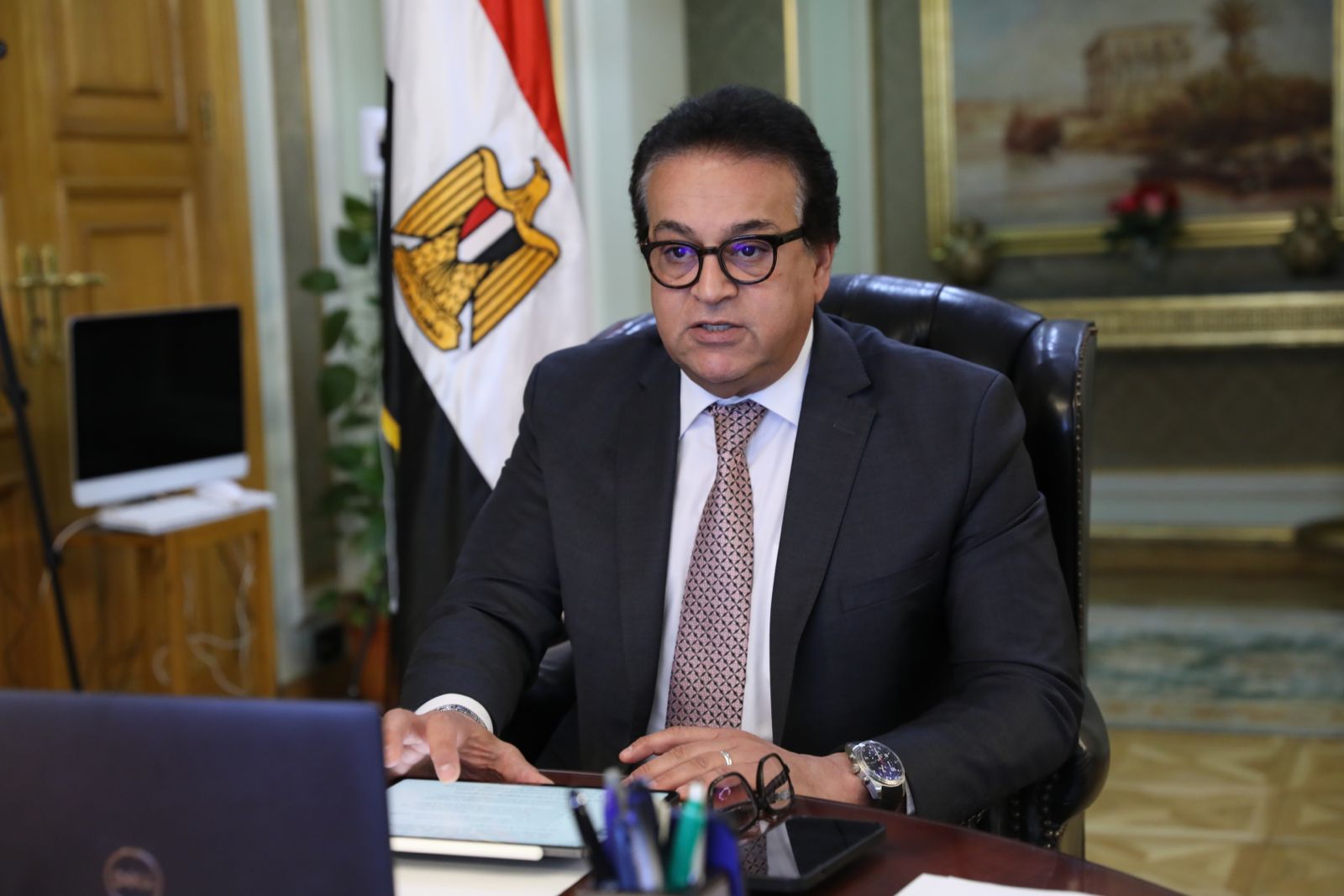 الدكتور خالد عبدالغفار وزير التعليم العالي والبحث العلمي