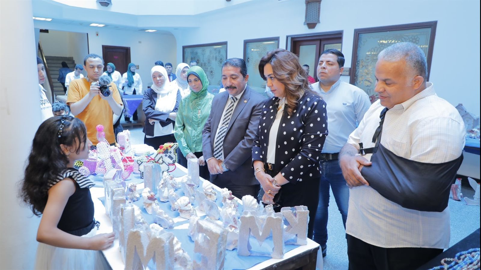 منال عوض محافظ دمياط