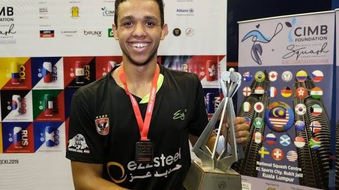 مصطفى عسل ، بطل مصر للاسكواش