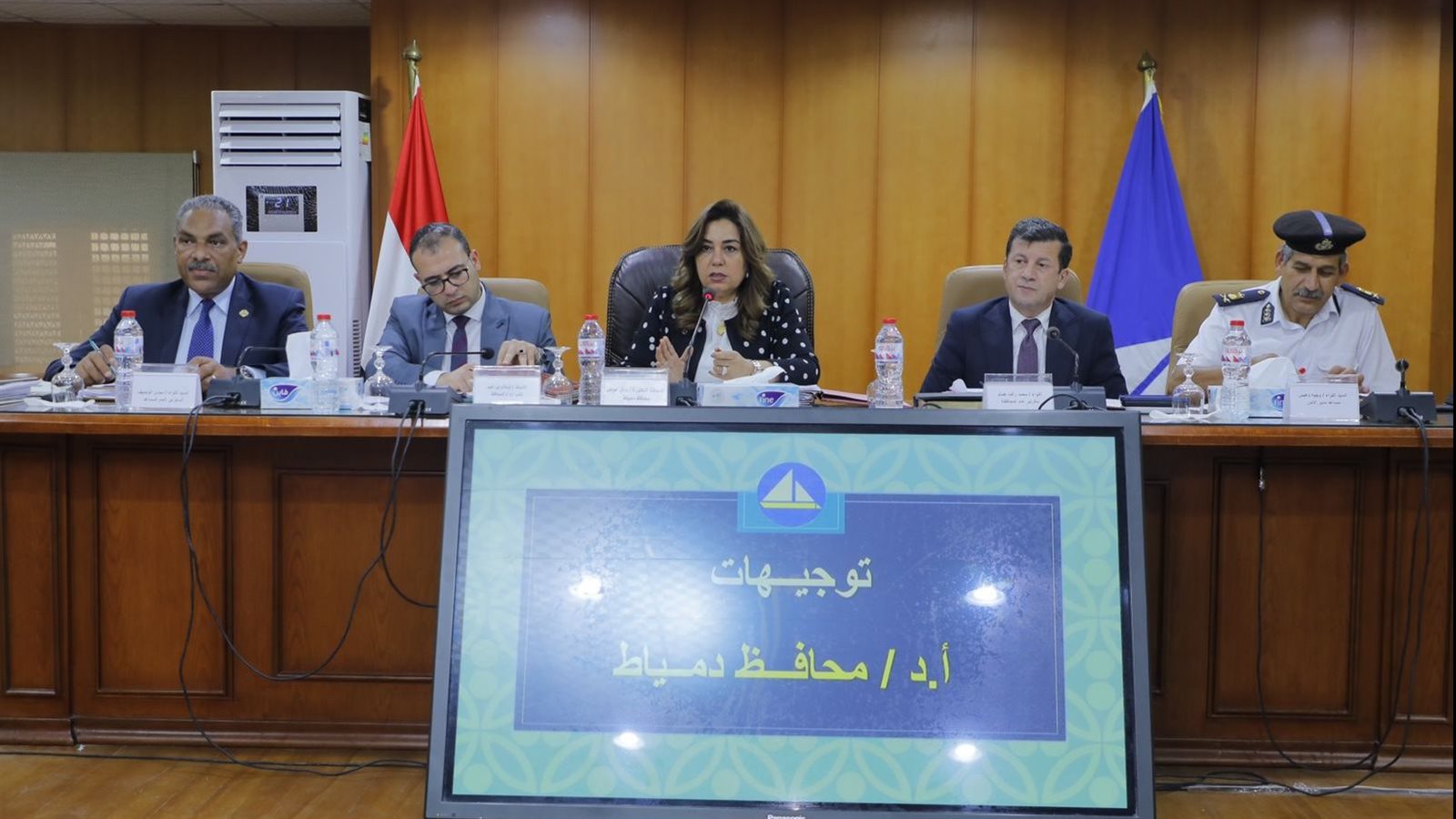 منال عوض محافظ دمياط