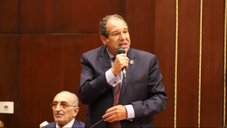 حسام الخولي رئيس الهيئة البرلمانية لمستقبل وطن بمجلس الشيوخ