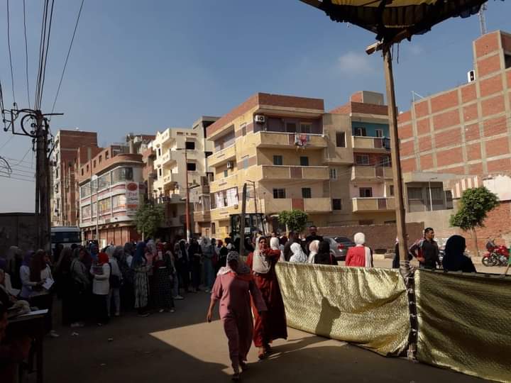 توافد الطلاب علي امتحانات الثانوية العامة 