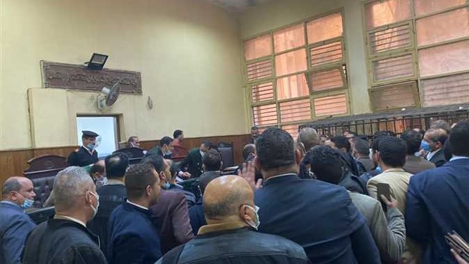 محاكمة 20 محامي بمركز مغاغة 