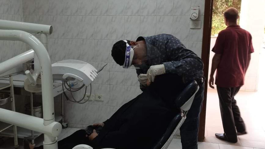 توقيع الكشف الطبي على المرضى بالمنيا  توقيع الكشف الطبي على المرضى بالمنيا