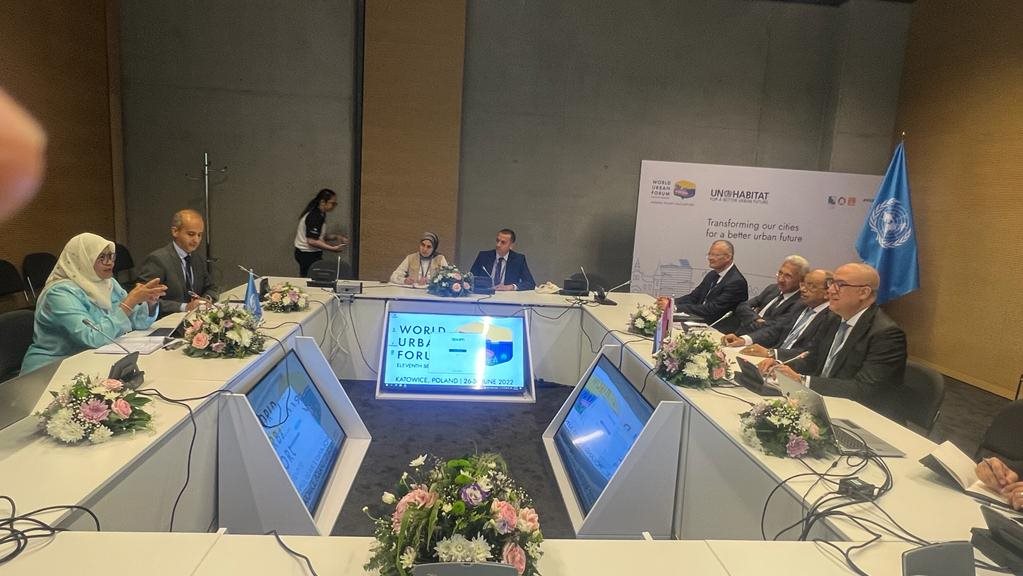 خلال فعاليات المنتدى الحضري العالمي "WUF11"