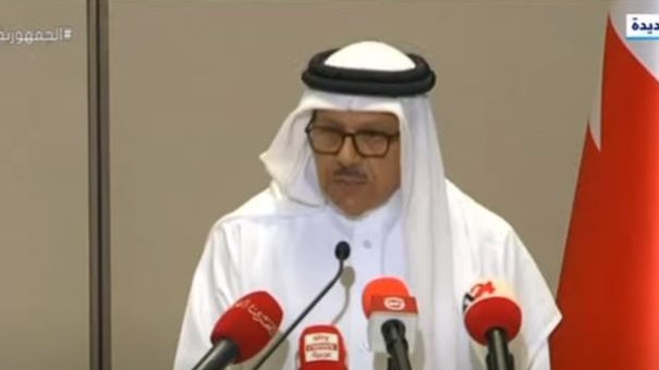 وزير الخارجية البحريني  عبد الله الزياني
