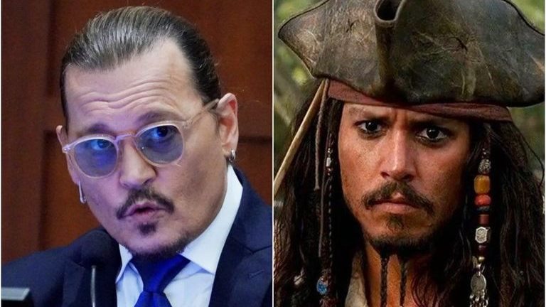 النجم العالمي جوني ديب