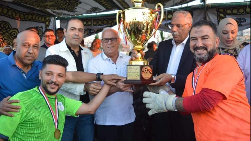 فريق المصري للكرة الشاطئية يفوز ببطولة منطقة بورسعيد