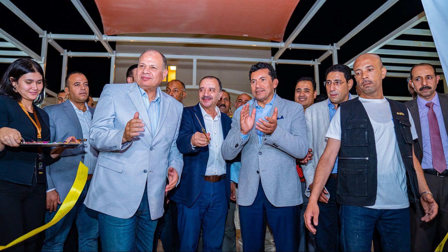 وزير الشباب ومحافظ أسيوط