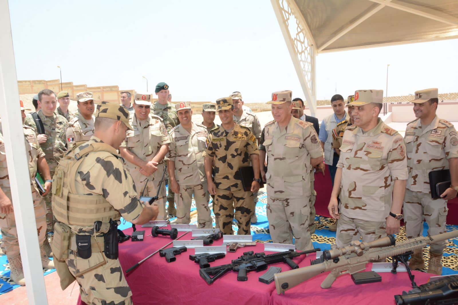 صورة من التدريب