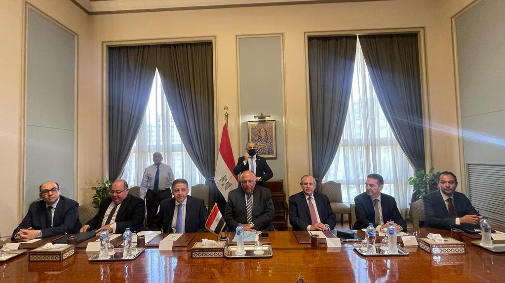 وزير الخارجية يترأس جلسة المباحثات مع نظيرة النمساوي 