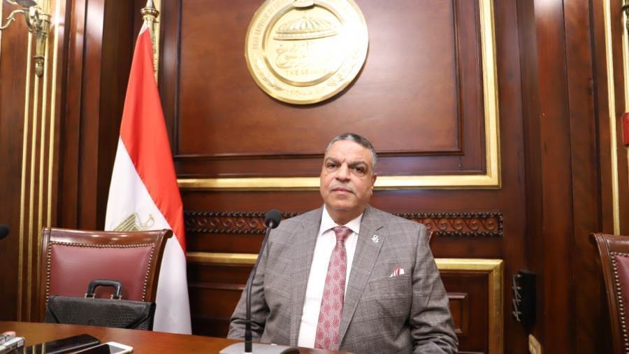 النائب السيد جمعة عضو مجلس الشيوخ