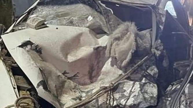 جانب من الحادث 