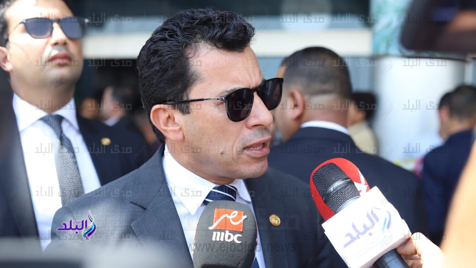 وزير الرياضة يستقبل بسنت حميدة