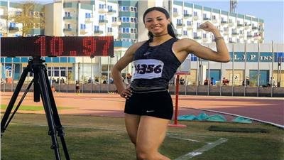 العداءة المصرية بسنت حميدة