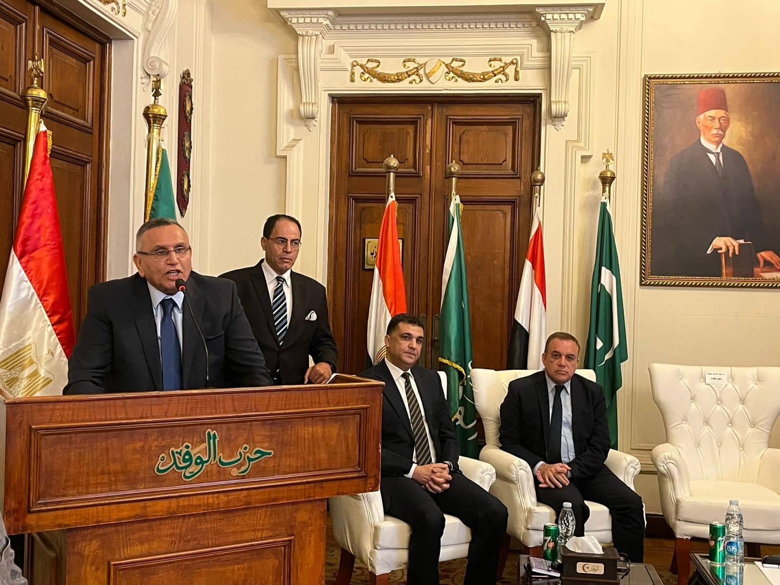  عبد السند يمامة رئيس حزب الوفد
